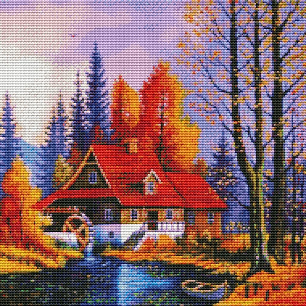Meecaa Cross Stitch Kits 11 Count Stamped - Image 3