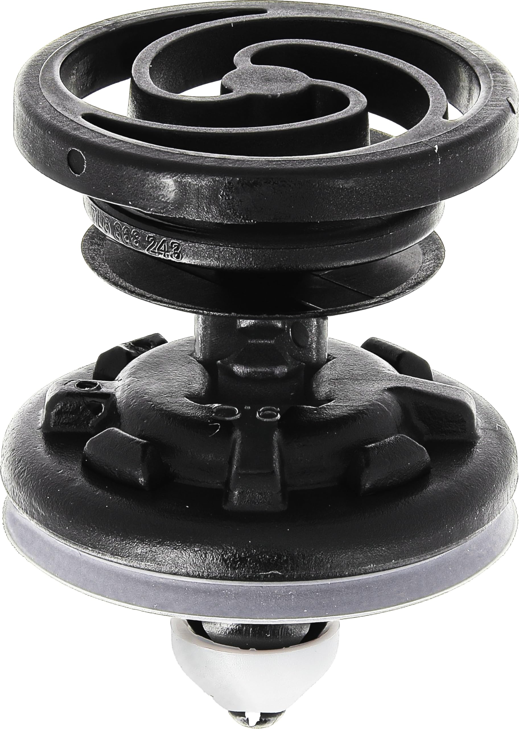 Restagraf Agrafe de Panneau Garniture Intérieure et Porte pour Véhicules Volkswagen, 8 à 8.3mm Poinçon, Lot de 7, Noir