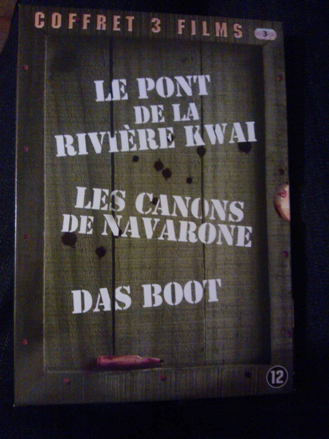 COFFRET 3 DVD : LE PONT DE LA RIVIERE KWAI + LES CANONS DE NAVARONE + DAS BOOT [DVD]