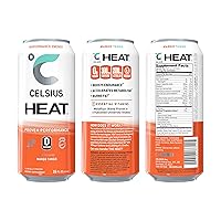Vista 6 de CELSIUS HEAT - Bebida energética de alto rendimiento, cero azúcar, sabor cereza y lima