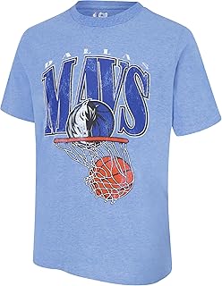 Ultra Game NBA Mens NBA Official Hoops Short Sleeve T-Shirt