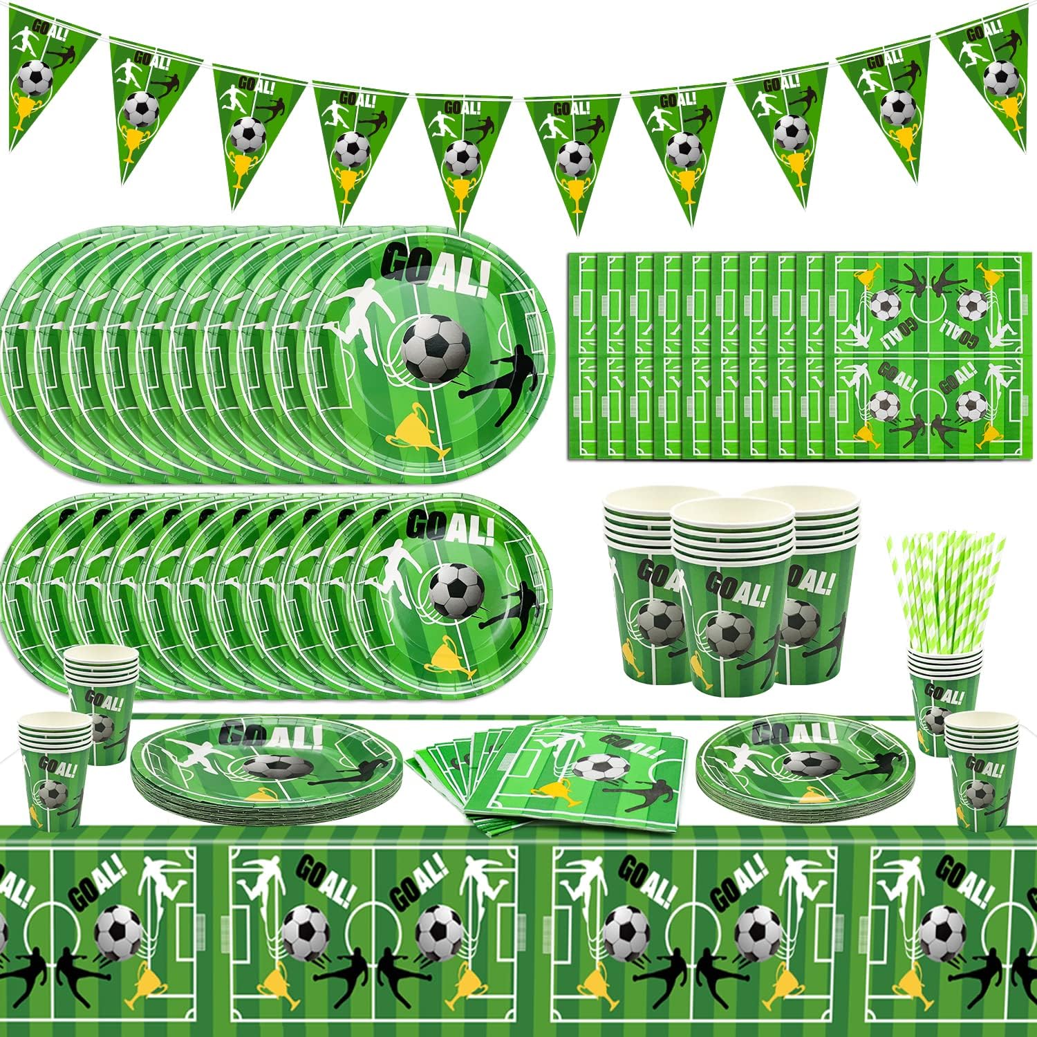 Football Party Supplies, 20 Sets Football