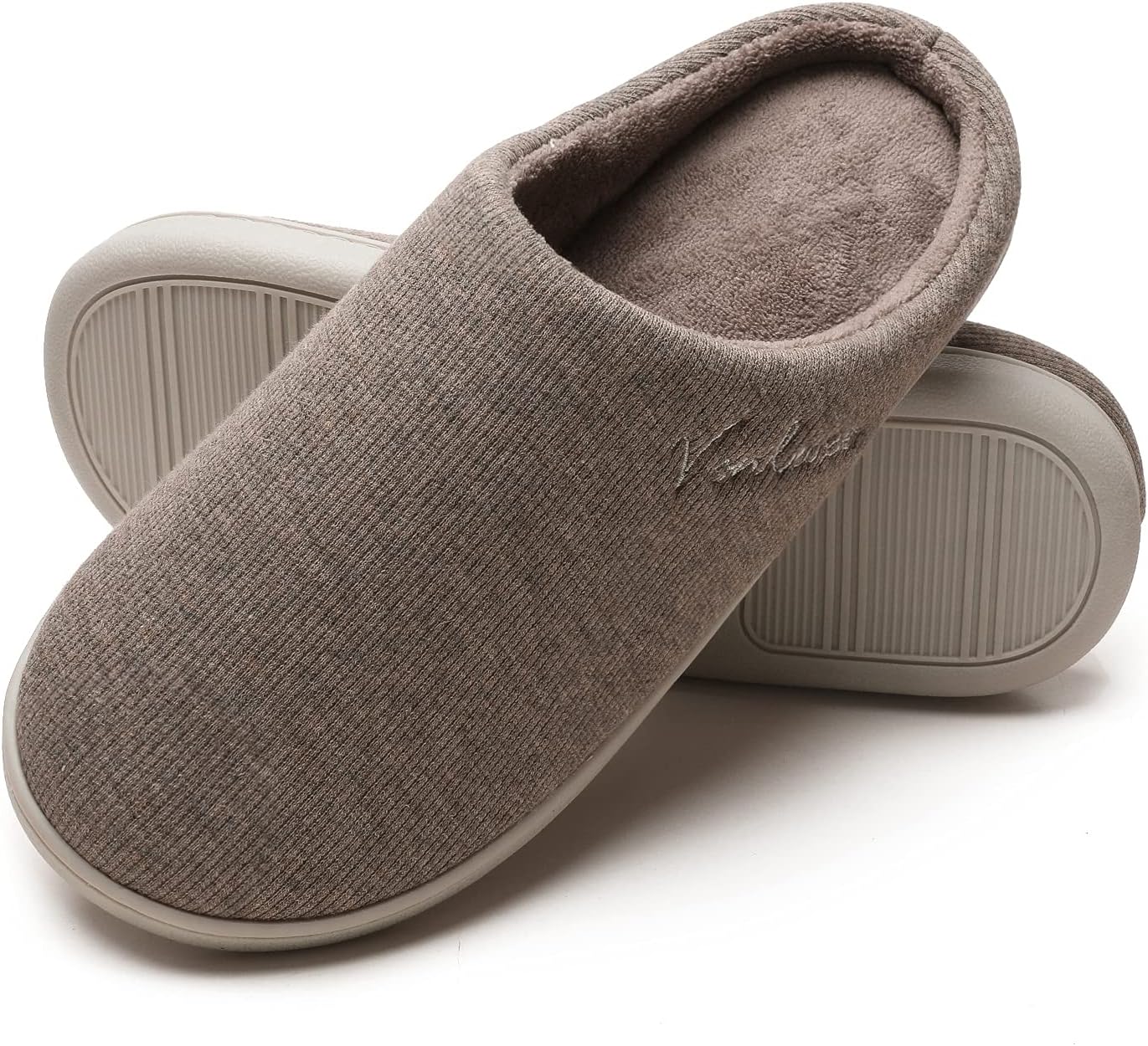 Vonluxe Women's House Slippers Comfy Memory Foam Bedroom Slippers