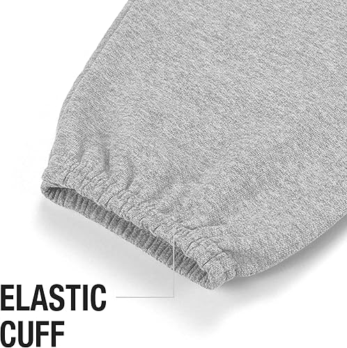 Miniatura 5 de Logovision Pantalones deportivos para hombre con logotipo primario colección atlética jaspeado