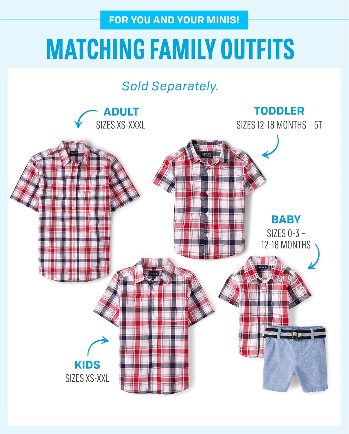 The Children's Place Toddler Boys Short Sleeve Button Down Shirt: Clothing, Shoes & Jewelry