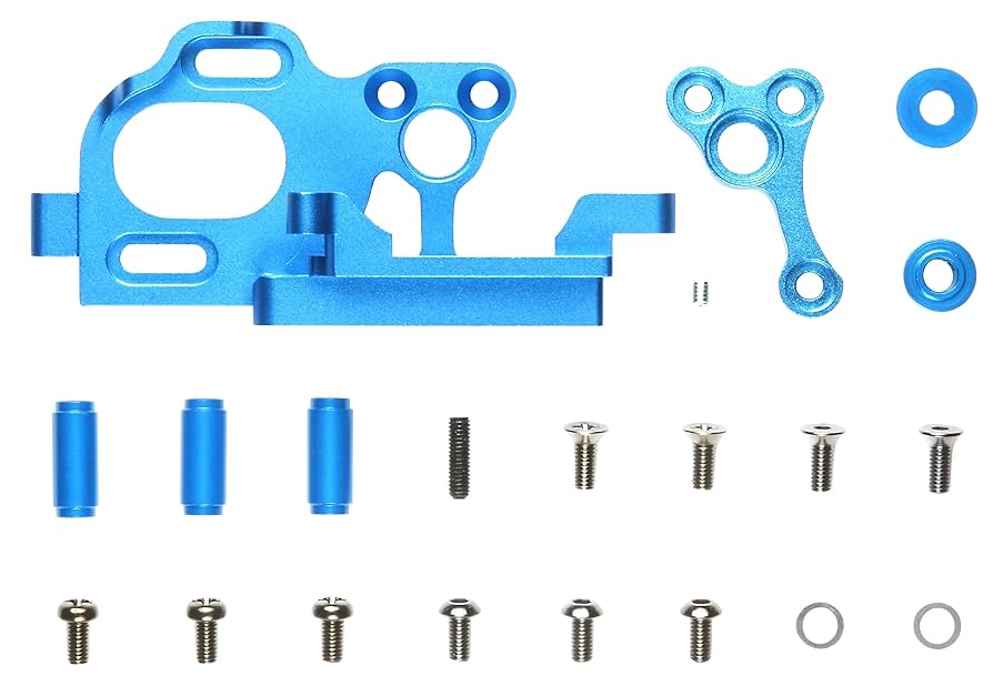 タミヤ　OP-1197　TA05 ver.Ⅱ　アルミモーターマウントセット Amazon | タミヤ ホップアップオプションズ OP.1197 TA05ver.II