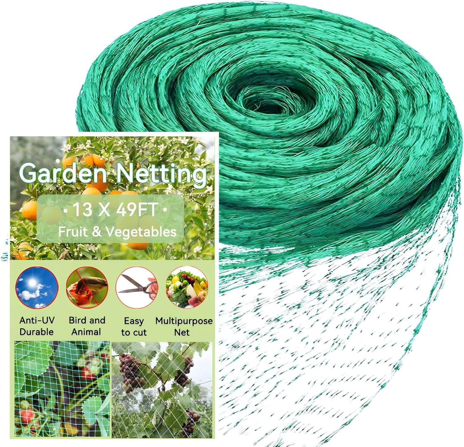 Vogelnetz 7x15m - Nylon Pflanzenschutz Für Garten & Teich