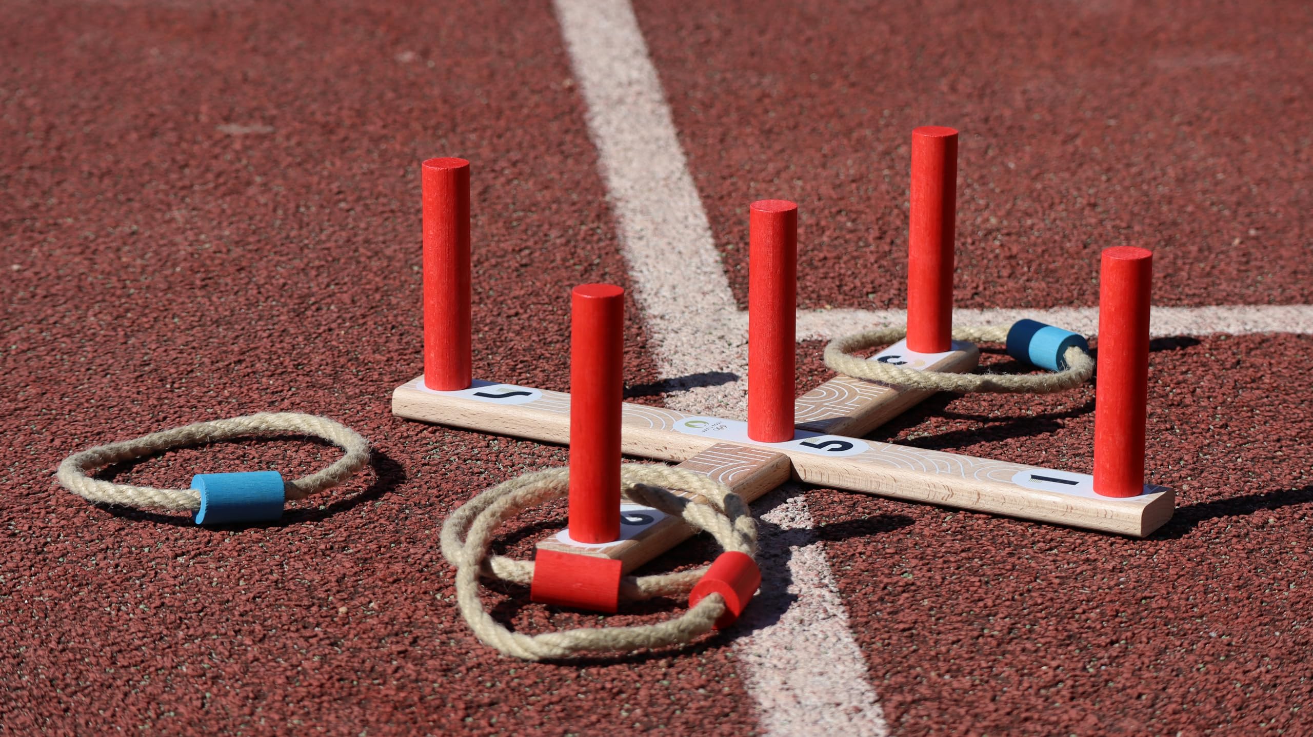 Vilac- Edycja specjalna na Igrzyska Olimpijskie 2024-Gra pierścieniowa-oficjalny partner dla dzieci od 5 lat-unikalna zabawka-Made in France, 240900