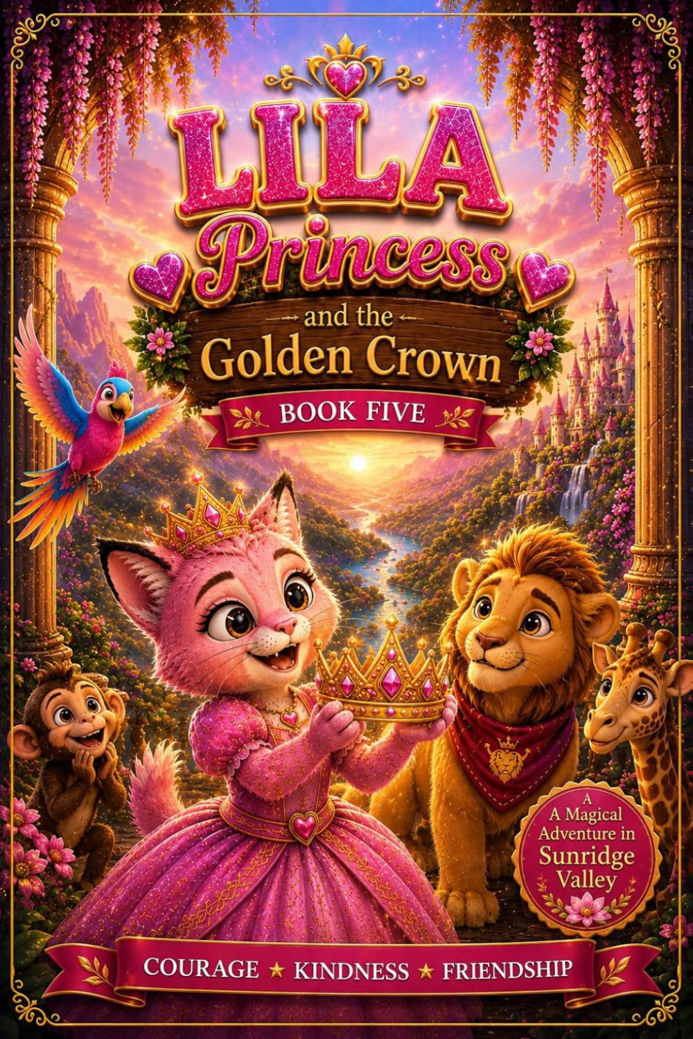 Lila Princess and the Golden Crown (The Lila Princess Series)