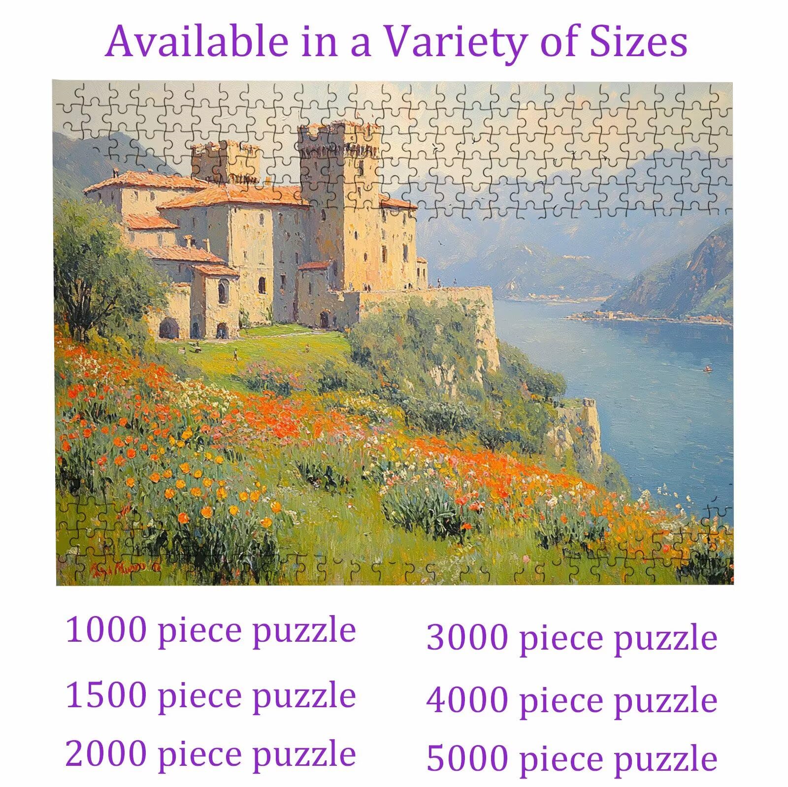 Puzzle 1000 elementów, krajobraz domu (2) puzzle 1000 elementów dla dorosłych, klasyczne puzzle, trudne puzzle, drewniane puzzle do dekoracji bożonarodzeniowej, prezenty dla kobiet, dekoracja domu, 75