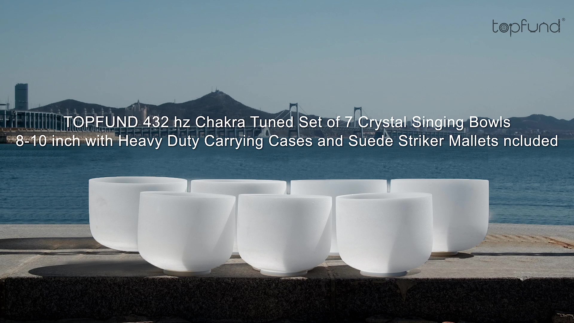 Amazon.com: TOPFUND 7-12 inch 432 Hz Chakra Set of 7 Crystal