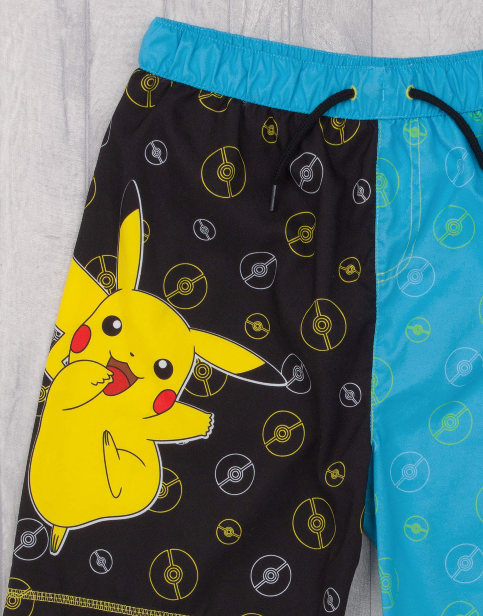 Pokémon Pantaloncini da Bagno Boys Pikachu Pantaloni da Nuoto Trunks Bambini e a