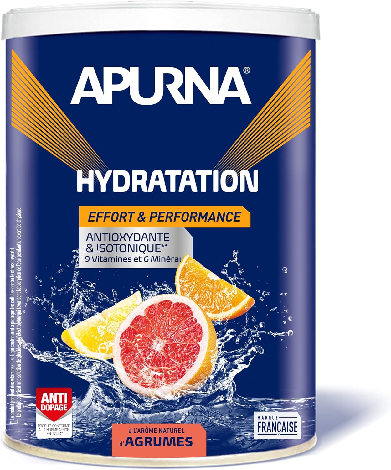 Boisson Agrumes énergétique isotonique antioxydants électrolytes