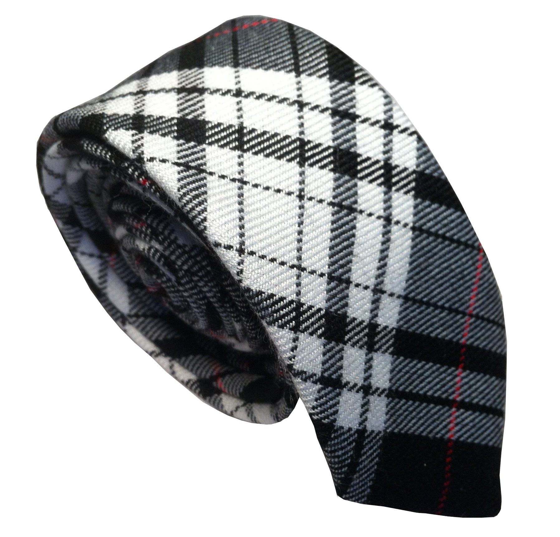 Great British Tie Club Men's Skinny Tie Scottish Zies Tartan Ties, Bow Ties & Accessories ('S Skinny Tie)