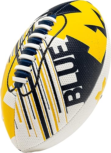 Miniatura 80 de Franklin Sports NCAA - Mini balón de fútbol juvenil - 8.5 pulgadas SPACELACE textura de fácil agarre, perfecto para niños