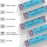 Vista 7 de Raajsee Varillas de Incienso (olíbano, 180 g), Varillas de Incienso (paquete de 12)