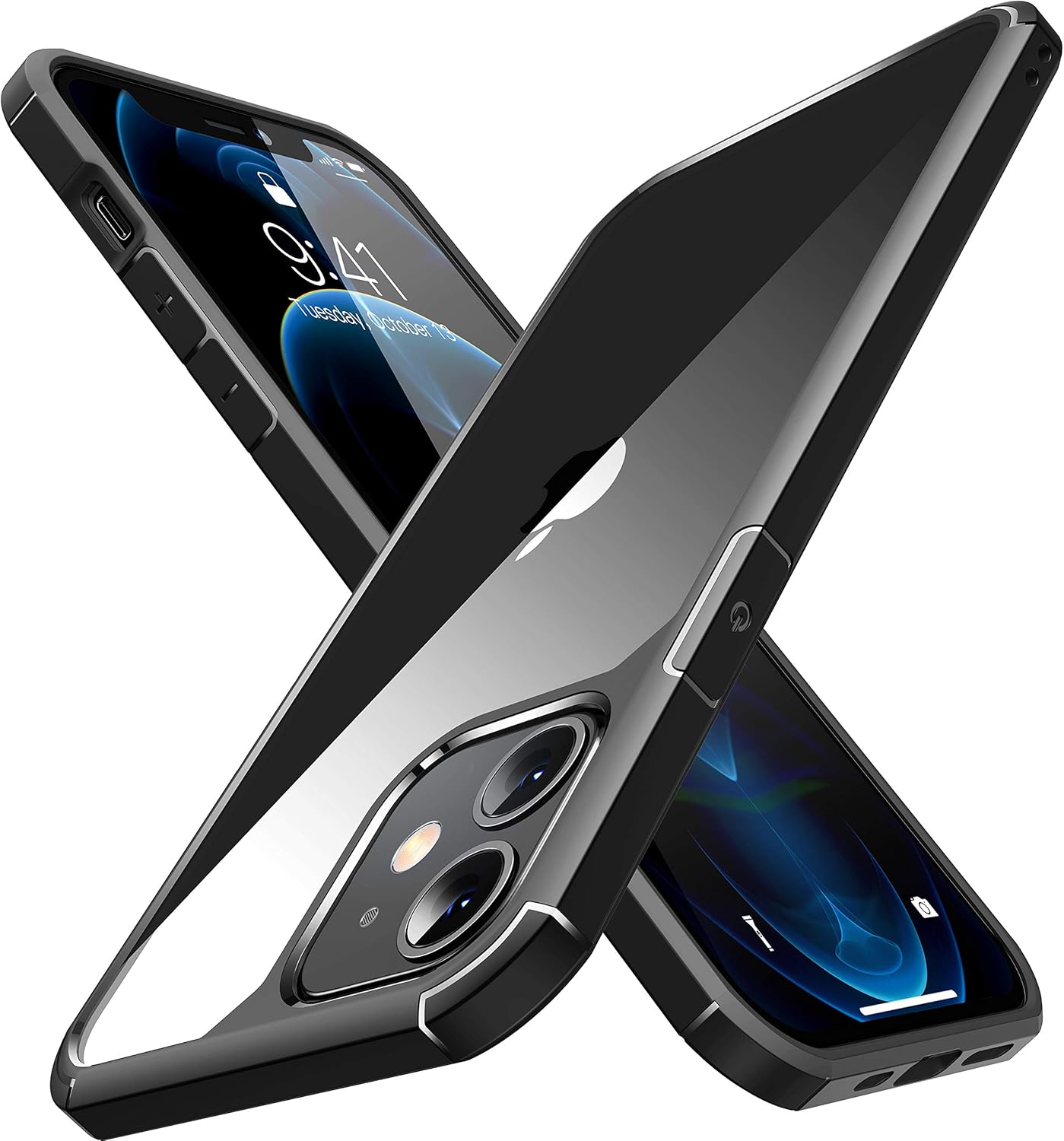 Exclusive Discount 50% Price CASEKOO Defender Designed for iPhone 12 Case, Designed for iPhone 12 Pro Case [Military Level Drop Protection], Clear Shockproof Protective Phone Case Slim Thin Cover 5G 6.1 inch 2020-Graphite