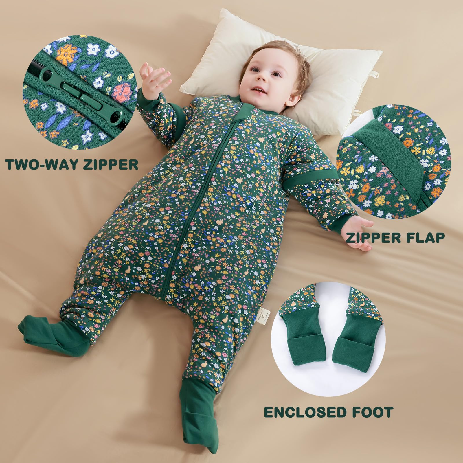 Mosebears Baby Sleeping Bag - Image 4