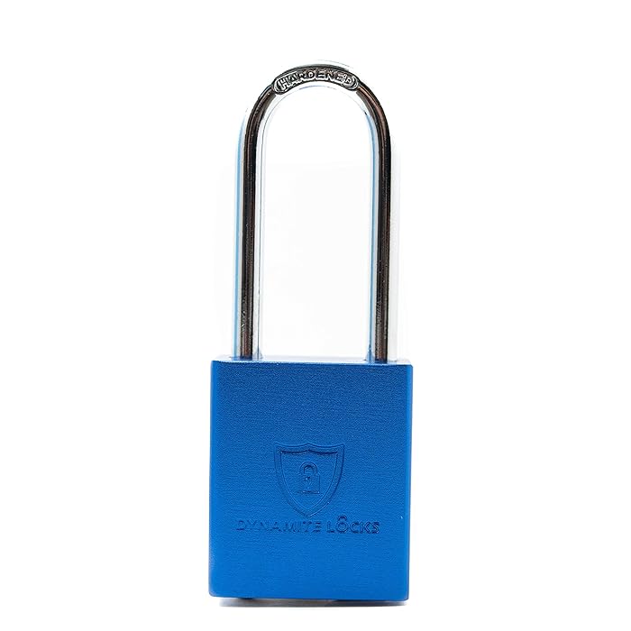 Buy Pack of 10, Safety Padlocks Keyed Alike, Dynamite Locks Aluminum