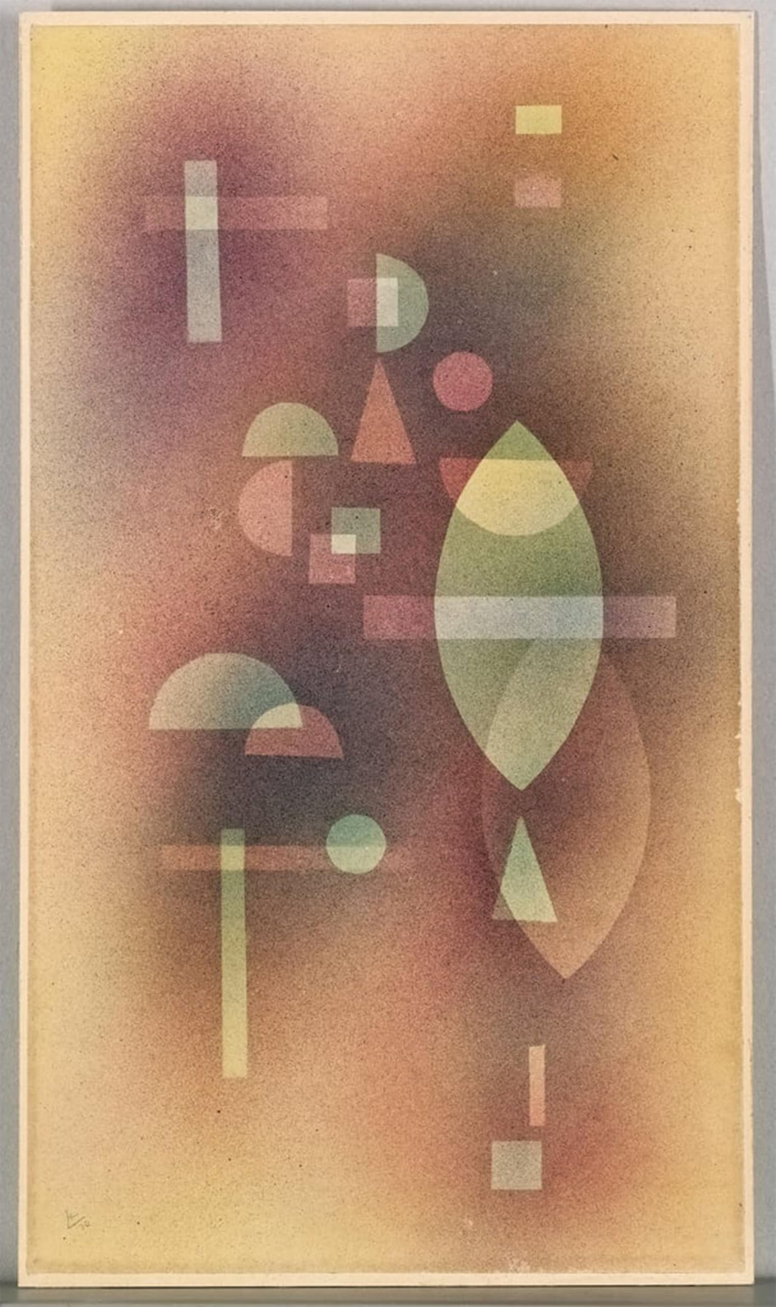 Tableaux Graffiti Art Mural Kandinsky - Impression poster moderne de décoration murale 60x90