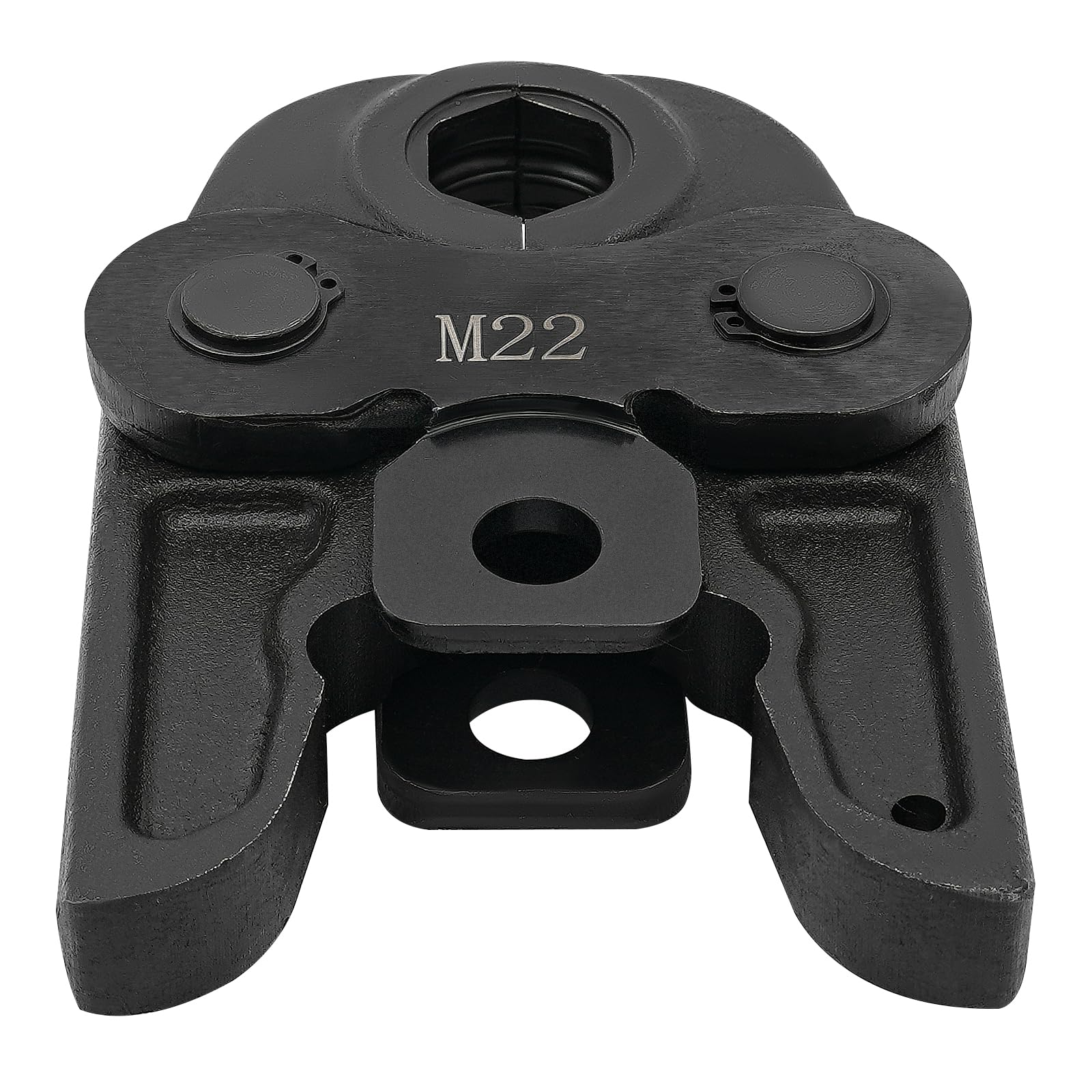 Mordaza de crimpadora compacta, pinzas de presión para pinzas de presión M22 para uso en tubos de cobre, tubos de acero inoxidable y tubos de aluminio con diámetro de tubo de 22 mm