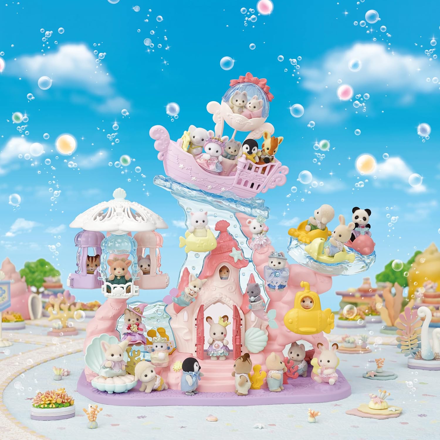 Sylvanian Families 5715 Mermaid Castle - Doll's House