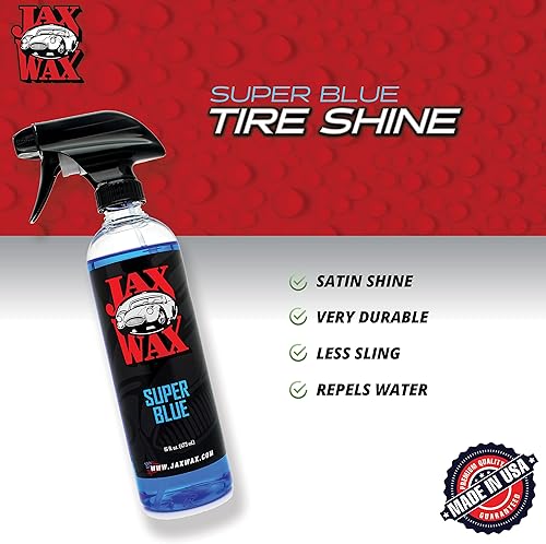 Miniatura 2 de Jax Wax Super Blue - Apósito a base de disolvente de grado comercial para goma, plástico y vinilo (32 onzas)