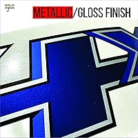 Vista 3 de GOLD HOOK Calcomanías de repuesto para cabecera de 4 x 4 de la serie premium para Chevy Silverado, calcomanías de vinilo metálico troqueladas, par