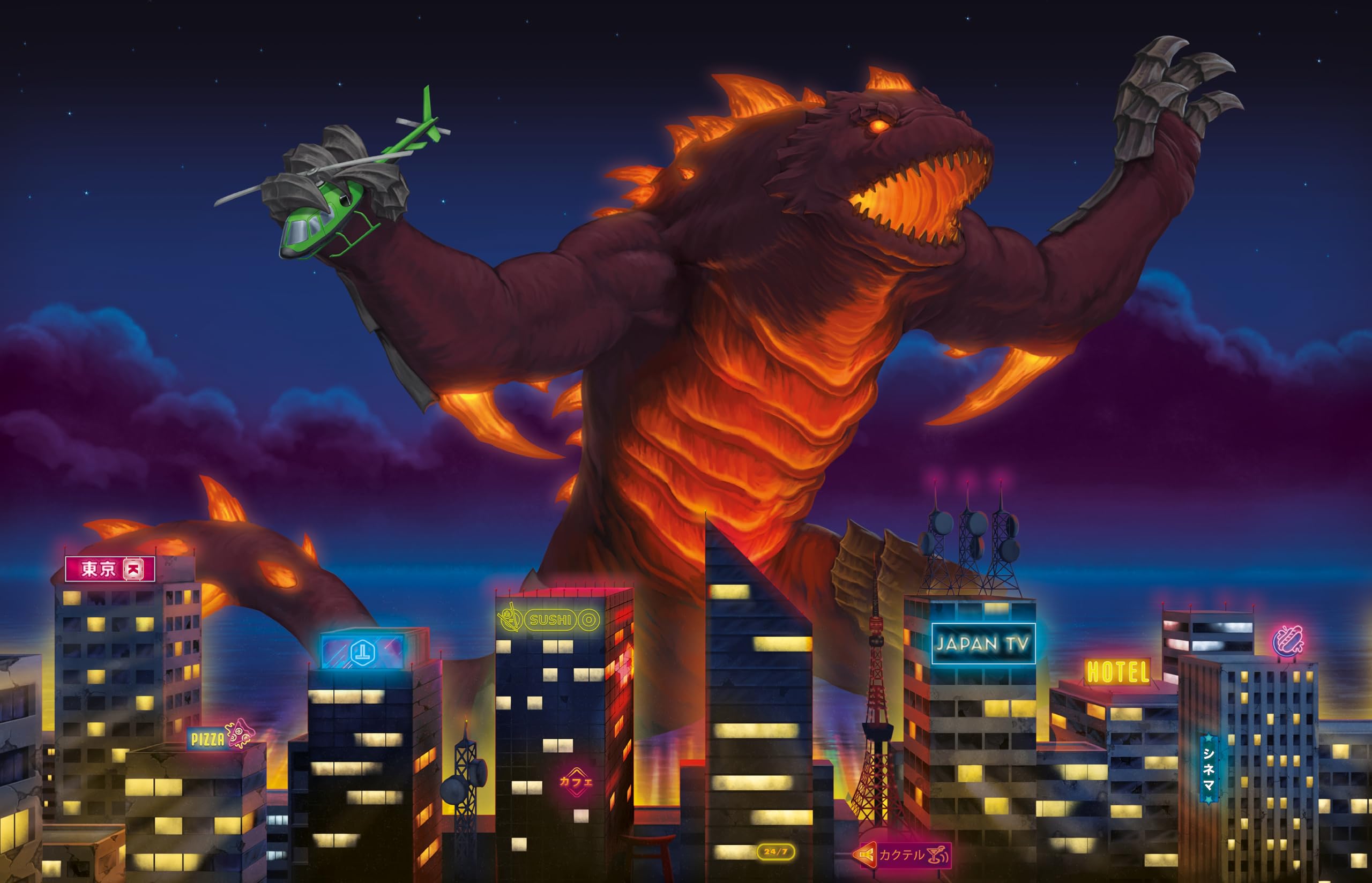 Deckscape - Tokyo Blackout - Gioco Di Carte Escape Game Cooperativo - 1-6 Giocatori, 12+ Anni - Edizione Francese