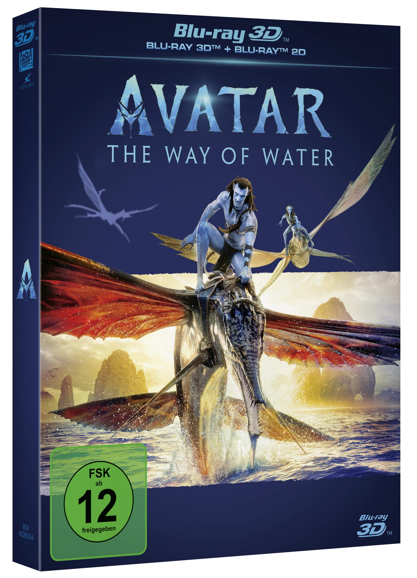 Avatar: The Way of Water 3D BD (3D / 2D): Blu-ray 3D + 2D