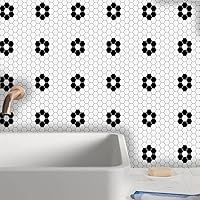 Vista 11 de 12 calcomanías mate para azulejos de pared, despegar y pegar, autoadhesivas, calcomanías de vinilo para azulejos de pared, adhesivo de PVC