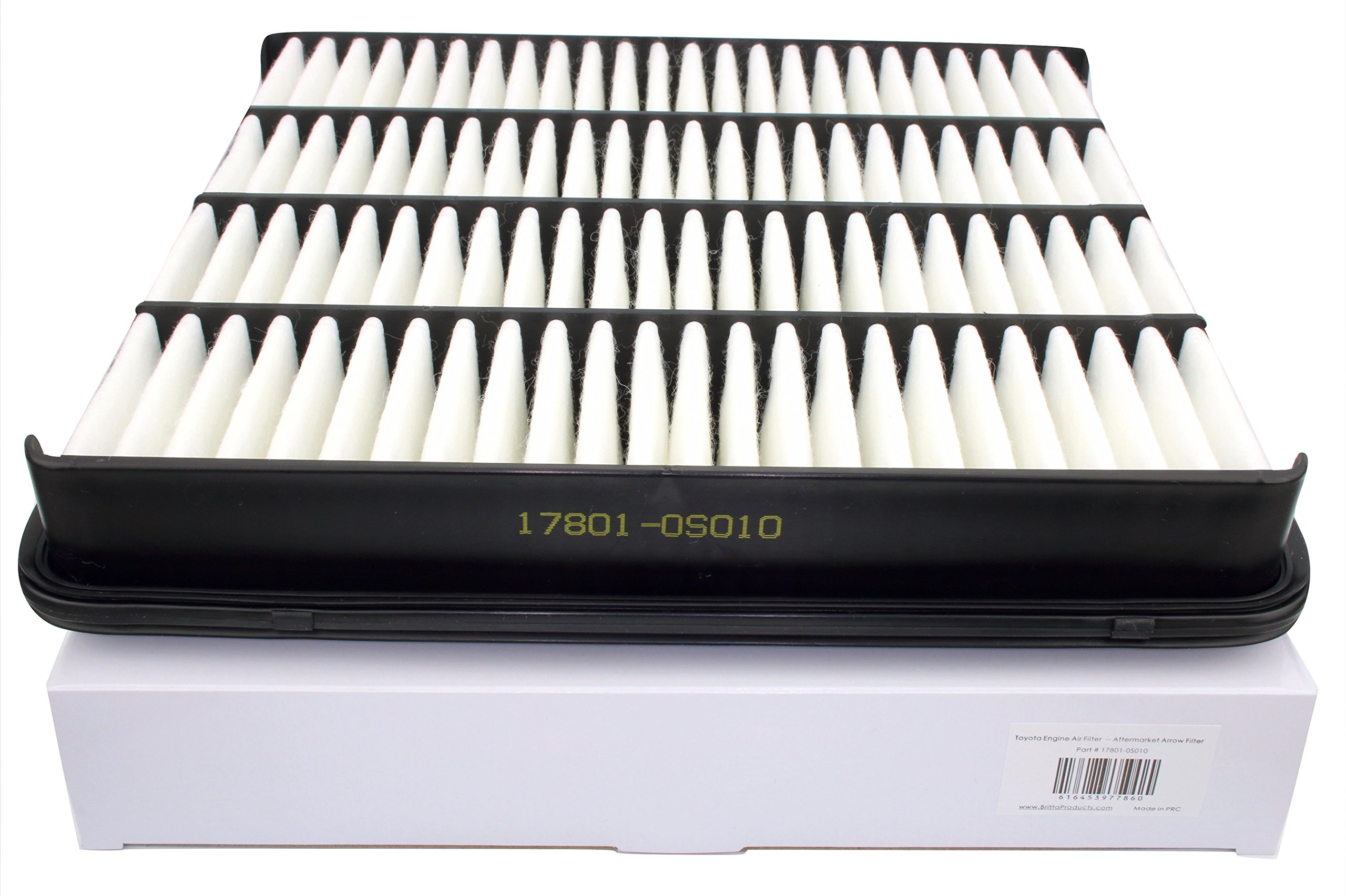 Amazon.co.jp: トヨタエンジンエアフィルター、17801-0S010、アフター
