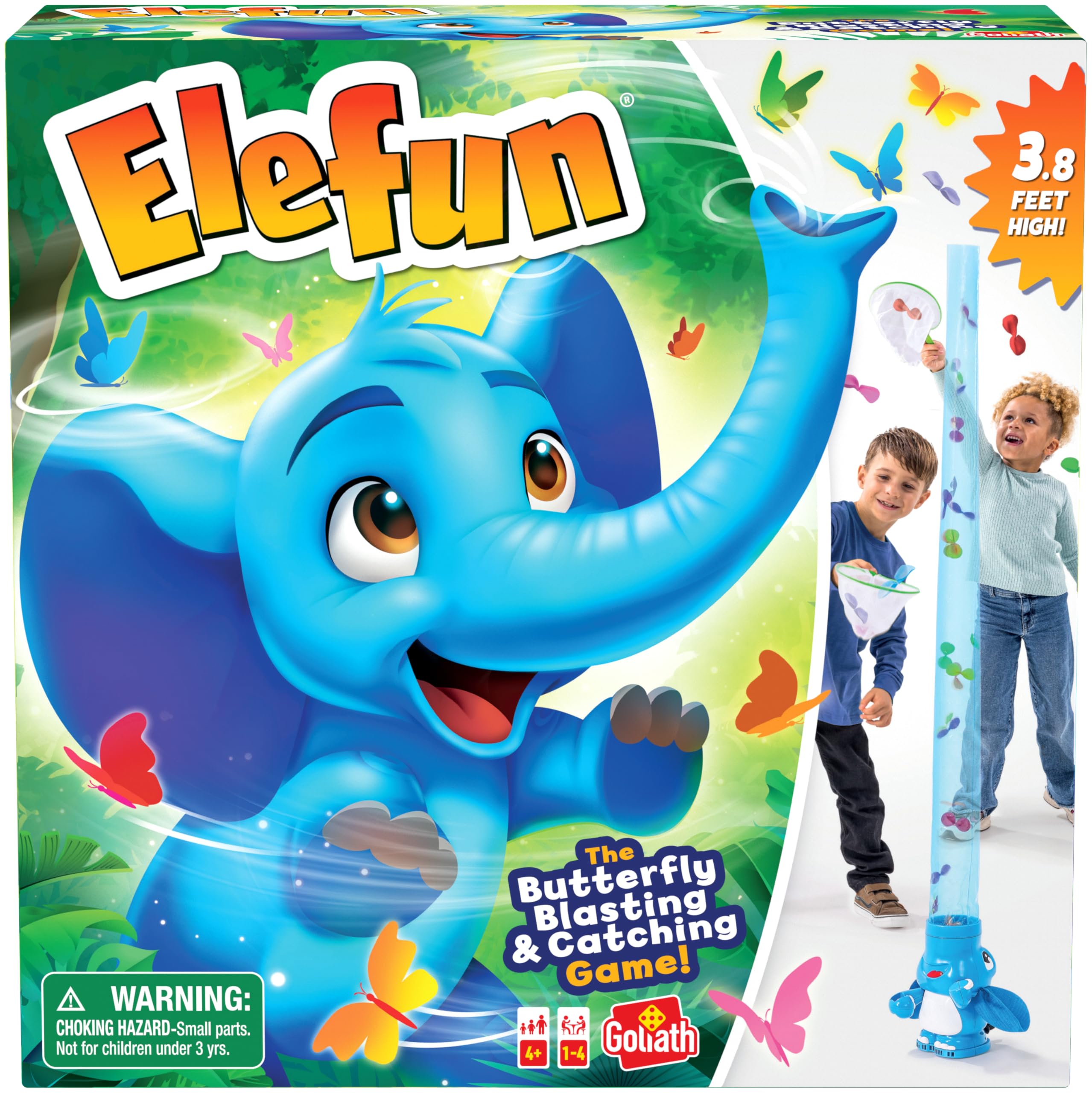 Goliath Elefun Butterfly Blasting and Catching Kids Game Ages 4+
