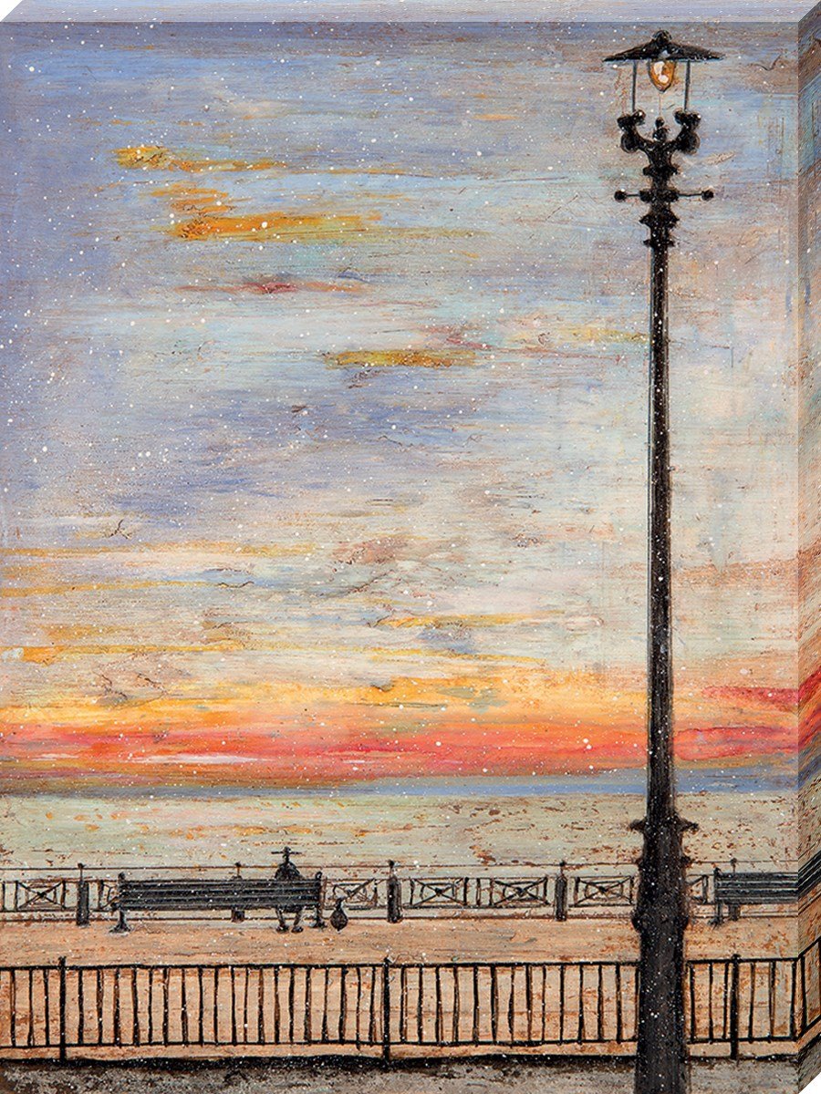 Sam ToftWe Sat and Watched but not a Soul was About 60 x 80cm Canvas Print, Cotton Blend, Multi-Colour, 60 x 80 x 3.2 cm