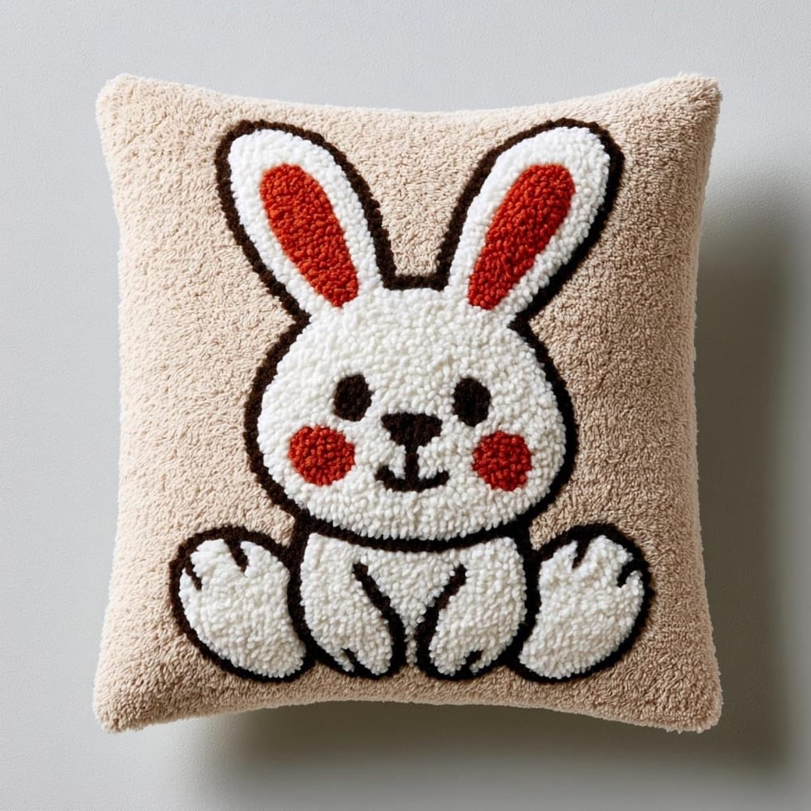 AxiangziK Latch Hook Pillow Kit for Adults,Cute Bunny