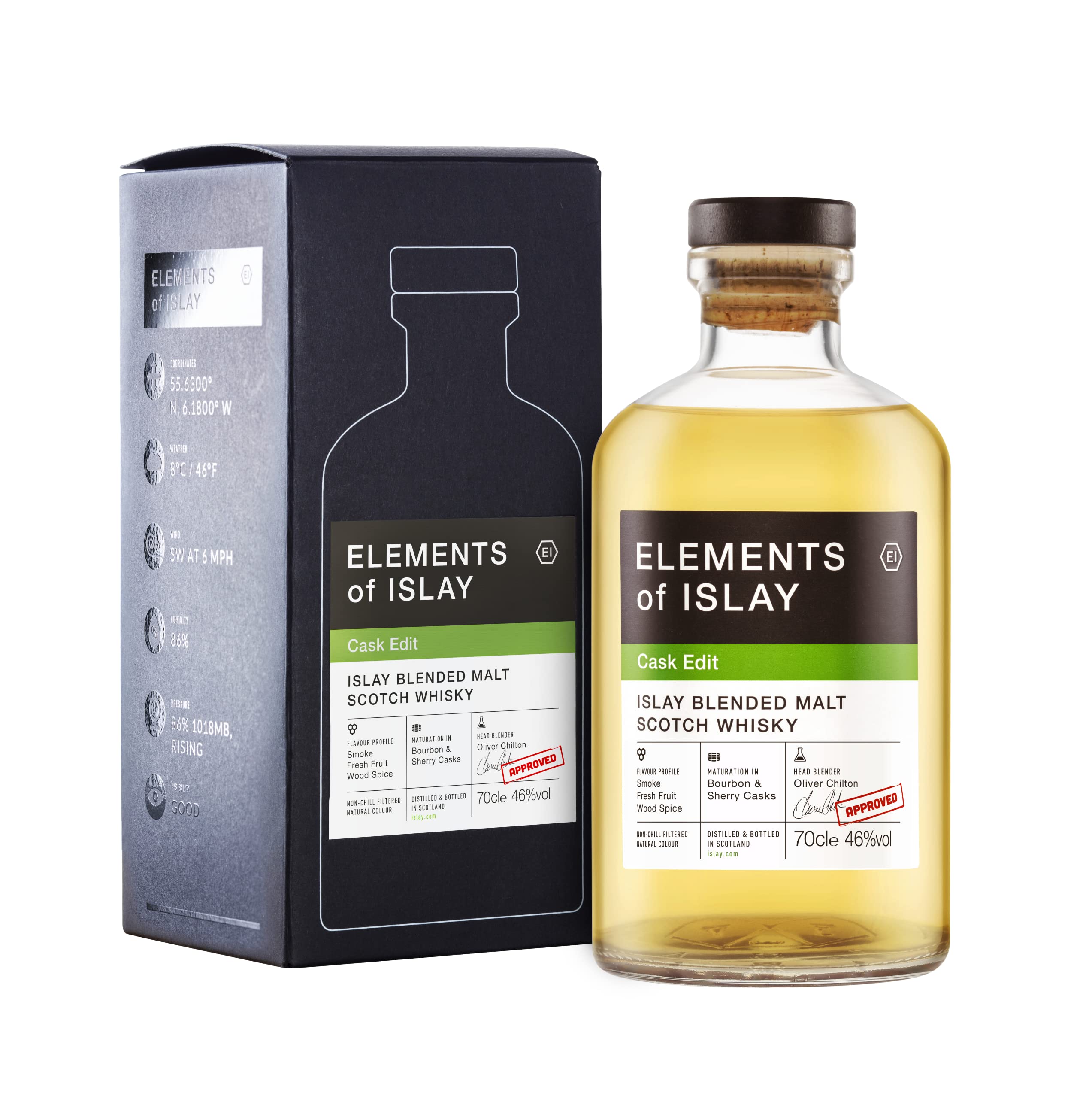 Elements Of Islay Cask Edit Islay Blended Malt Scotch Whisky