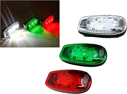 Miniatura 6 de Luz estroboscópica LED de advertencia de seguridad con clip, para bicicleta, motocicleta, foso marino, navegación, vela, zodiaco, JS, repuesto para