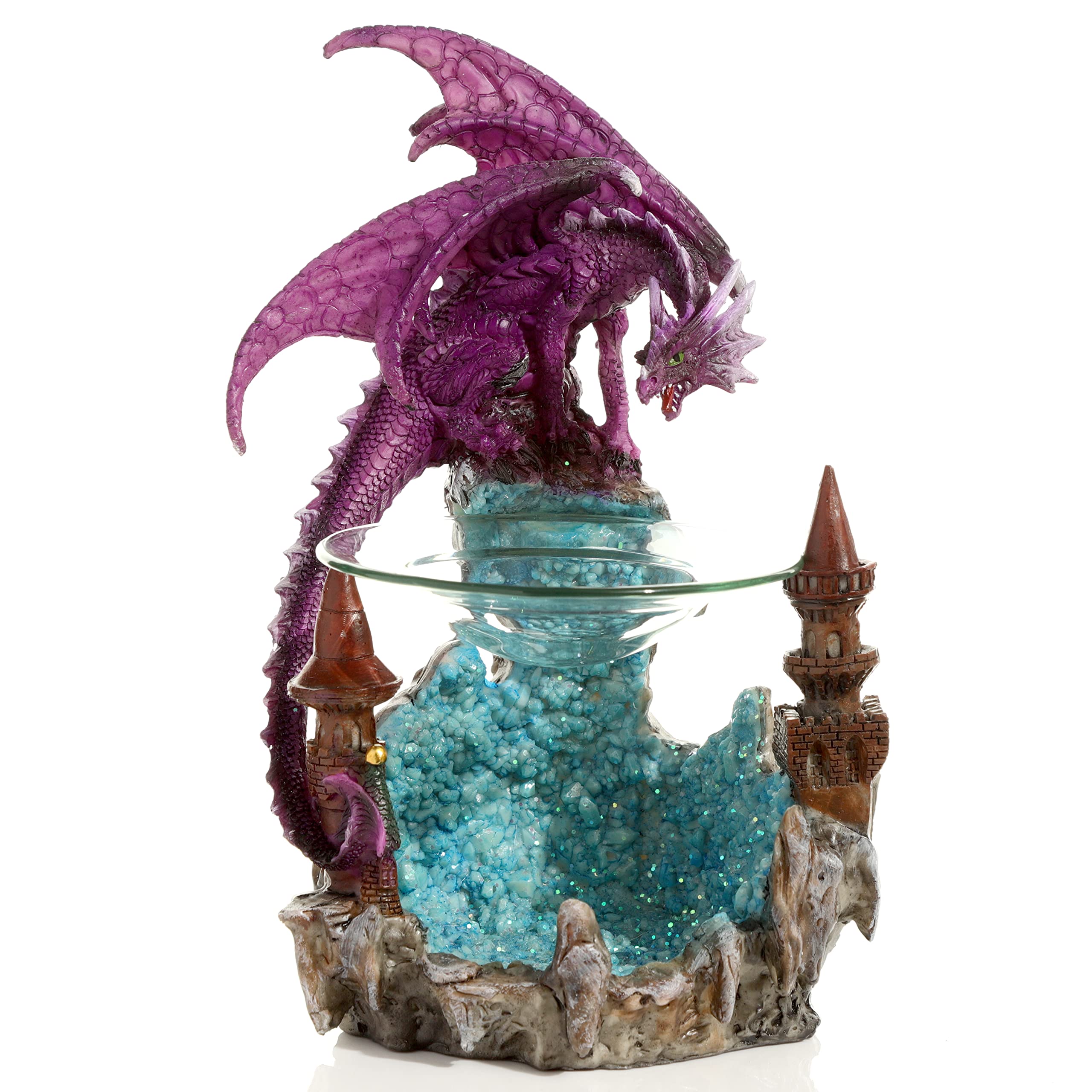 Puckator Multi-Coloured Burning Essence For Scented Wax - Dragon Of Dark Legend - Castle