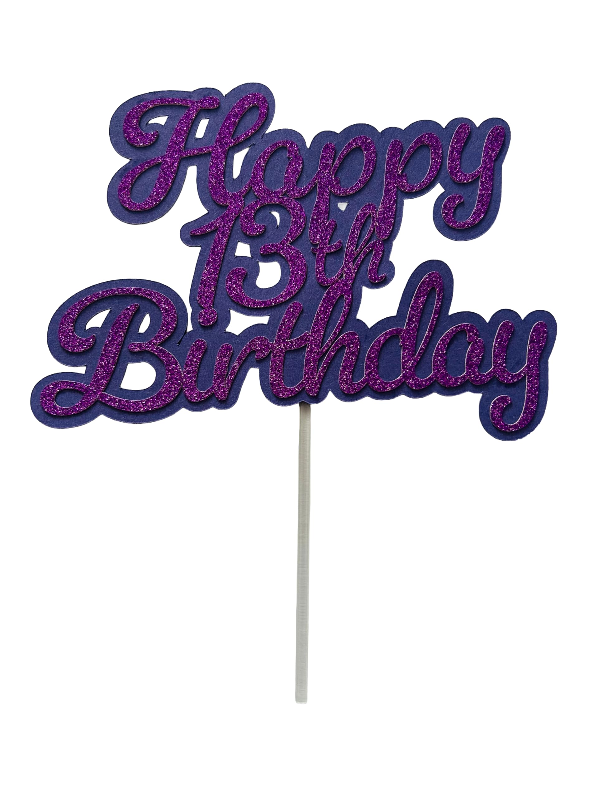 Age cake toppers (13 Purple) โ image 1