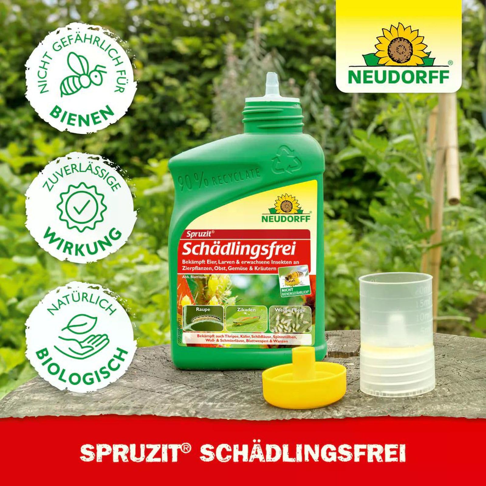 3 X 250ml Spruzit Schädlingsfrei Konzentrat