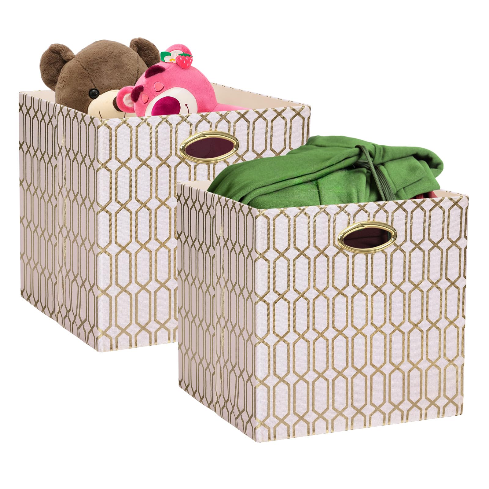 Amazon.com: Posprica Storage Bins, Storage Cubes,13×13 Fabric