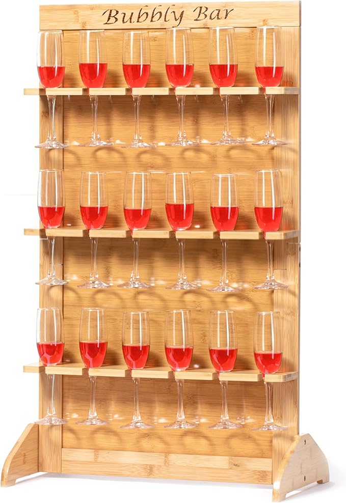 Lesolar Cocktail Turm Ständer 4 Etagen - Champagner Baum Für Partys & Hochzeiten