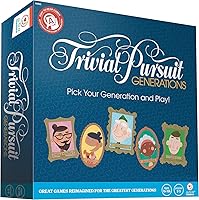 Vista 1 de Joy for All Trivial Pursuit Generations - Trivia for Seniors - Cognitive Thinking Game - Big Easy to Read Cards for Low Vision - Fill-in-the-Blank