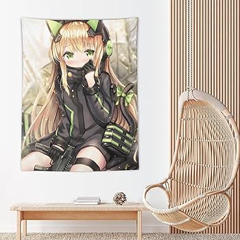 Amazon.co.jp: タペストリー 萌え アニメ柄 少女前線TMP ドルフロ 壁