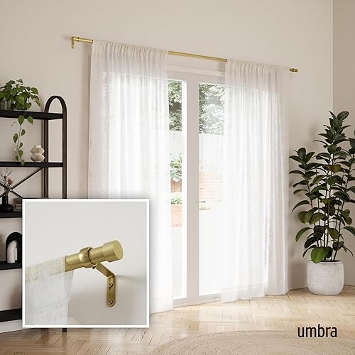 Miniatura 2 de Umbra Cappa travesaño de cortina para ventana de 1 pulgada