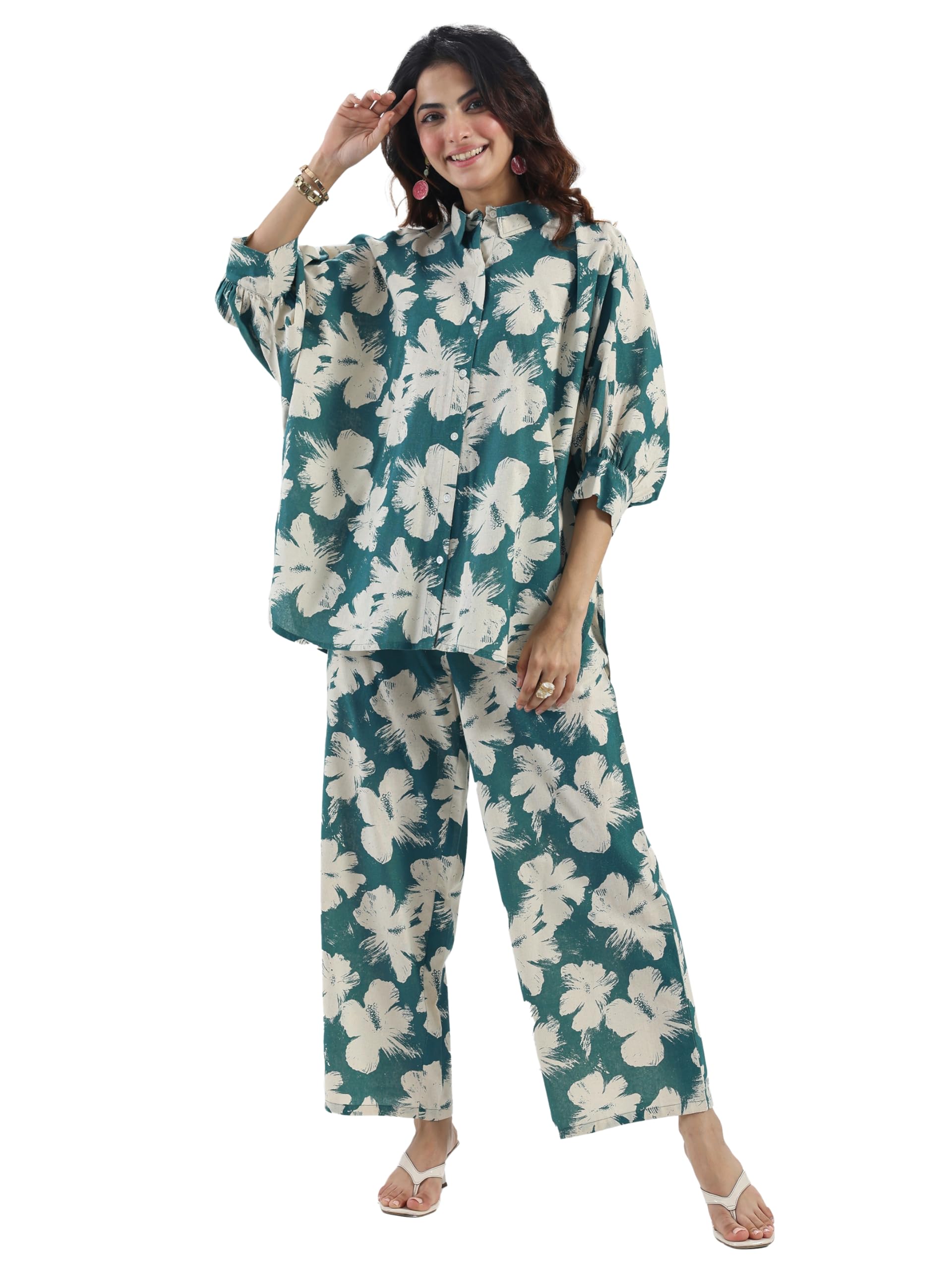 libas Printed Cotton Co-ord Set-picture-34