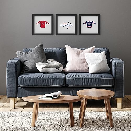 Miniatura 2 de Trends International Gallery Pops NHL Washington Capitals - Paquete de arte de pared de jersey (paquete de 3)