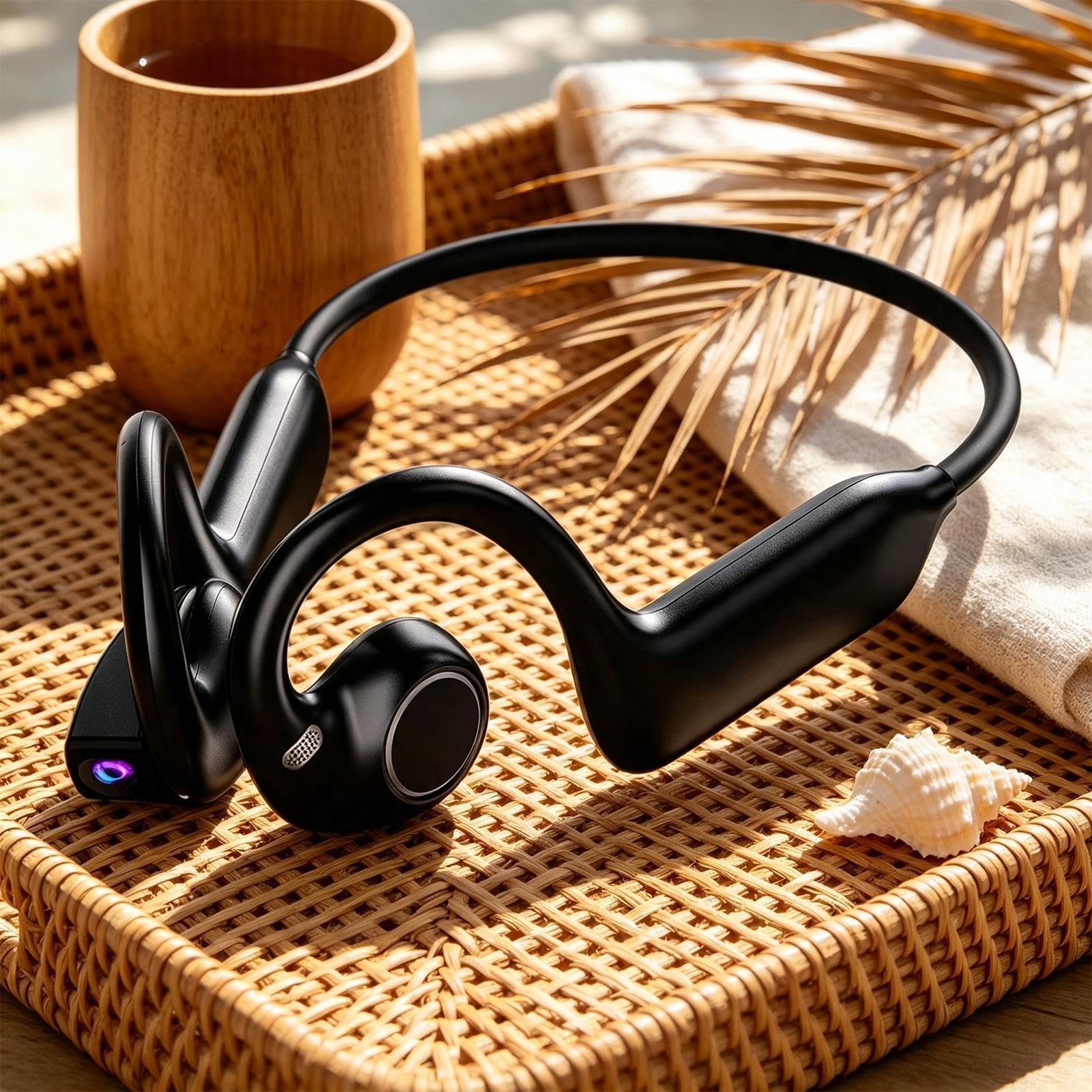 Casque Open Ear Casque Intelligent à Oreille Ouverte avec Traduction IA et