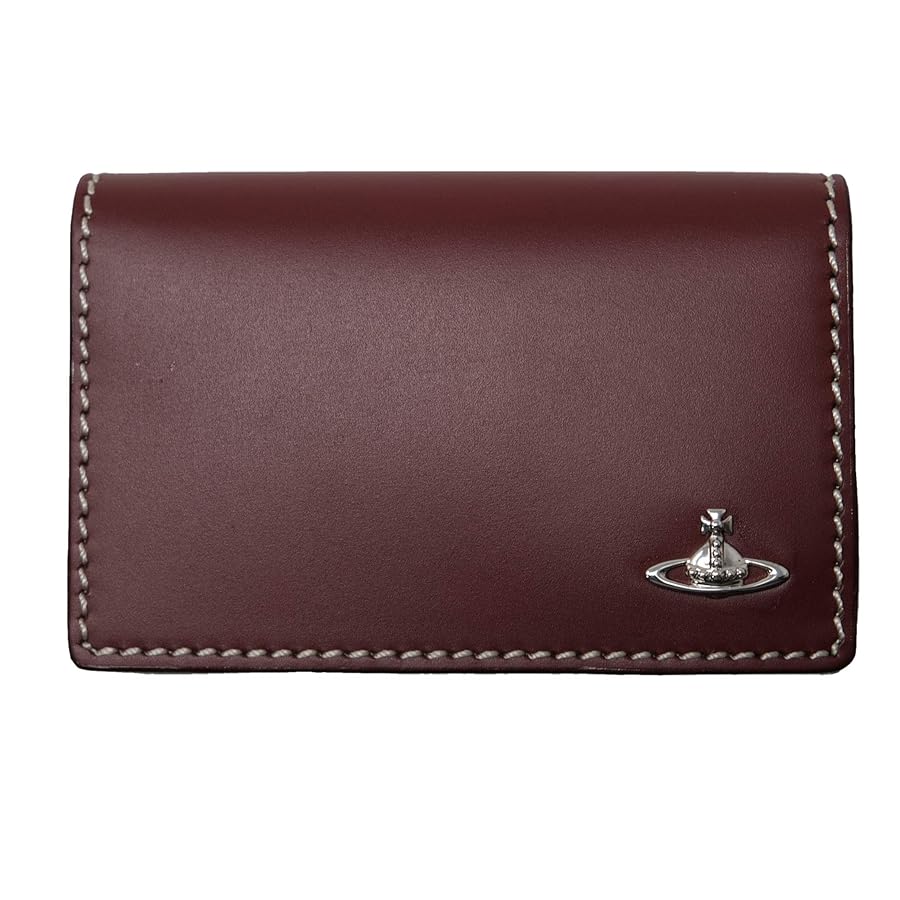 Vivienne ヴィヴィアンウエストウッド　名刺入れ　カードケース　ワイン Vivienne ヴィヴィアンウエストウッド 名刺入れ カードケース
