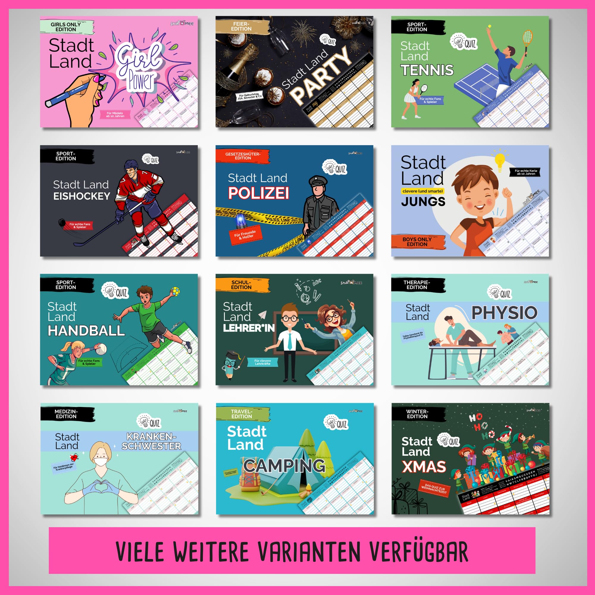 City Land JGA by snaPmee – Quiz Game Stag Party Women, Gift Bride